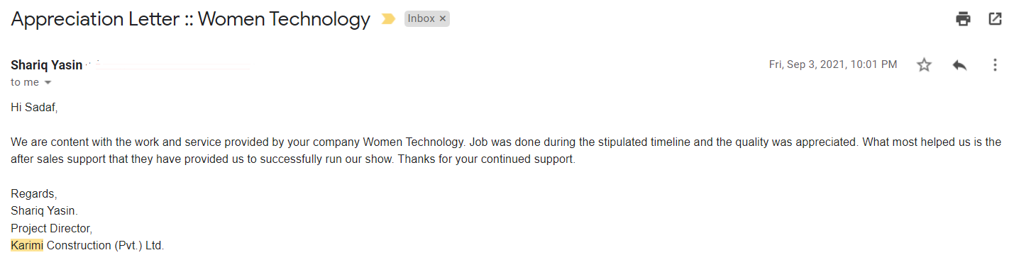Feedback